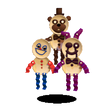 Muñecos de papel de five nights at freddy's hotsell