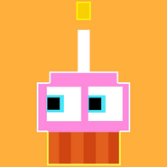 8-Bit Cupcake's second render.