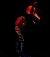 Withered Foxy in the gallery (side).