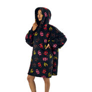 A hooded blanket with Foxy's face.