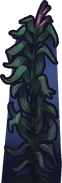 A cordboard cutout of one cornstalk.