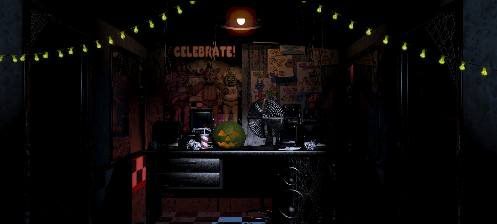 Five Nights At Freddy's 4 Halloween edition