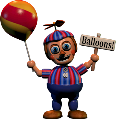 QUIZ FNAF/Nível Balloon Boy<- (muito facil)