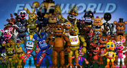 Décimo cuarto teaser de Five Nights at Freddy's World, donde dan a conocer a Adventure Phantom Mangle.