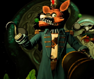 Captain Foxy w Pirate Ride.