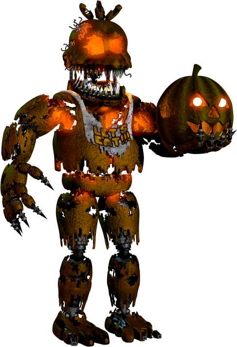 DC2/FNAF4] Animatronics (halloween)