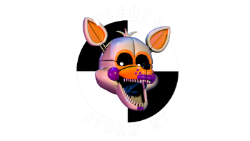 196615 - artist needed, safe, lolbit (fnaf), animatronic, bird, canine,  chicken, fictional species, fox, galliform, mammal, robot, five nights at  freddy's, chicbit (fnaf), duo, eyes closed, female, female/female, funtime  chica (fnaf), happy