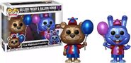 Metallic Balloon Freddy and Balloon Bonnie set.