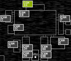 Made all renderings of cameras and animatronics on them - Five nights at  Freddy's Graphics PS 1 by Kotle7a