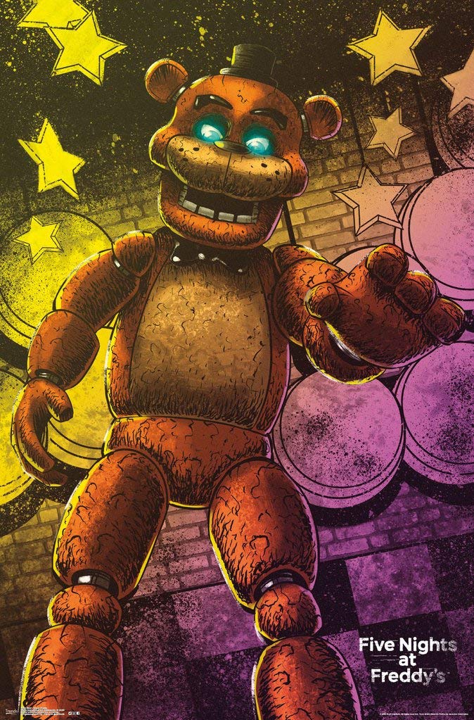 Five Nights at Freddy's Poster Game 8 X 10 Algeria