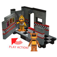 Another Freddy Fazbear in a McFarlane Construction Set.