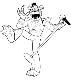 The Official Five Nights At Freddy S Coloring Book Five Nights At Freddy S Wiki Fandom