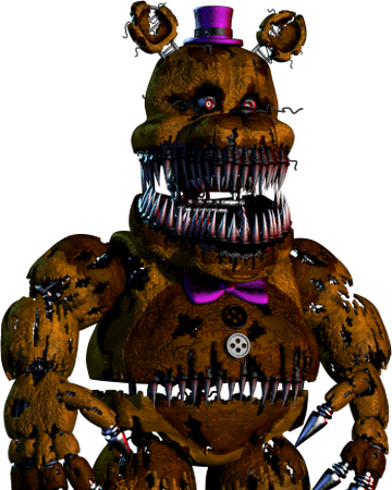 nightmare fredbear action figure