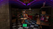 A storage area (Note: It looks identical to the PlushBaby's game mode in Five Nights at Freddy's: Help Wanted