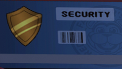 Fnaf security badge cheap