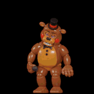 Animación de Toy Freddy al salir del menu de CPU.