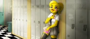 Toy Chica en "Toy Chica: The High School Years(Toy Chica: Los años de la escuela secundaria)".