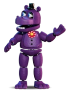 Mr. Hippo en el juego de broma.