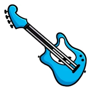 Sara's Bass sticker.