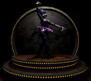 A closeup of Ballora in her own gallery.