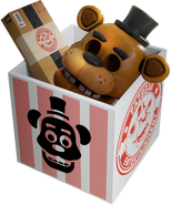 Freddy's head in the box render.