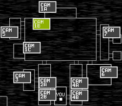 Always Open] Here's the camera map. The circles are where the cameras will  be located. Camera locations MAY change. : r/fivenightsatfreddys