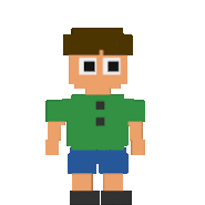 Regular.gif (12 KB) The children that need to be fed cupcakes in the minigame, animated.