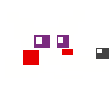 Mangle's head from the "Mangle's Quest" minigame.