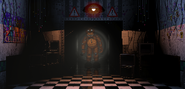 Withered Freddy in the hall.