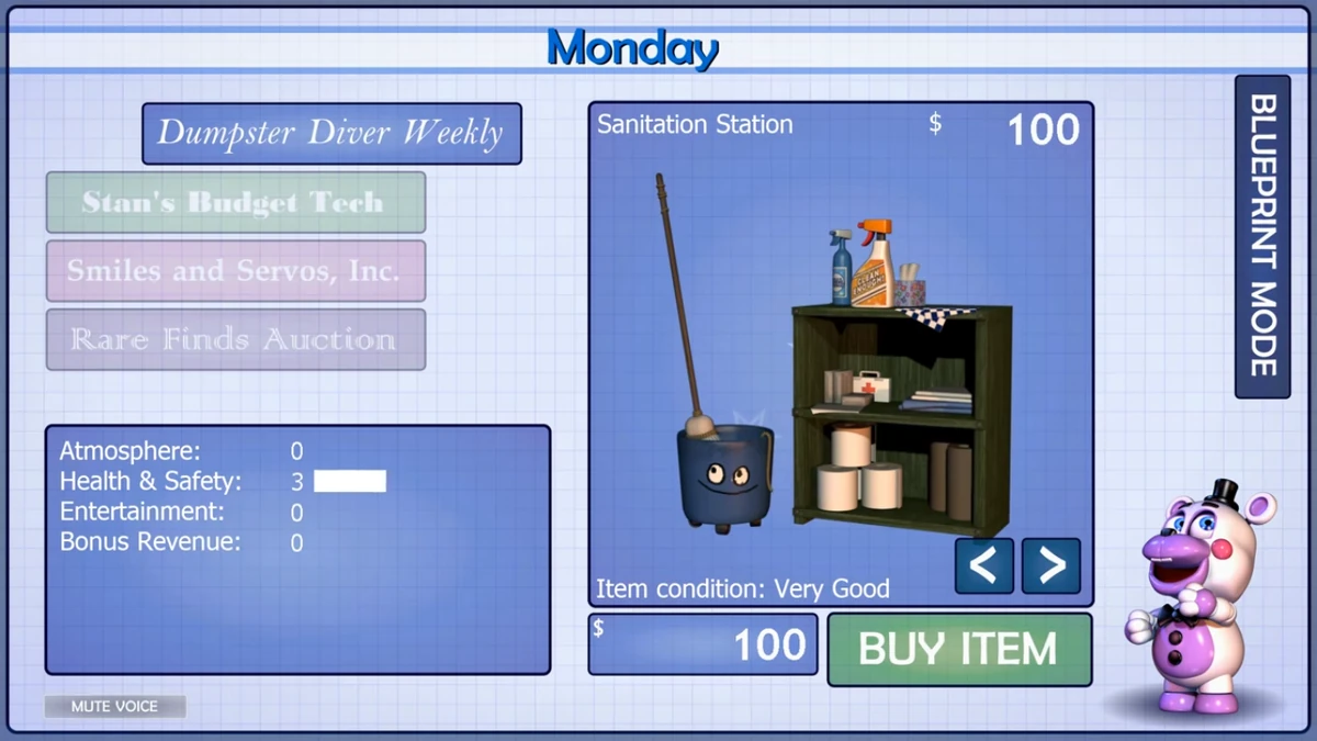 Catalog Mode Freddy Fazbears Pizzeria Simulator Wiki Fandom