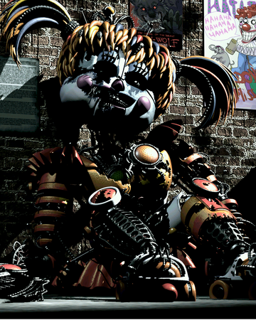 Scrap Baby Freddy Fazbears Pizzeria Simulator Wiki Fandom - skachat becoming scrap baby and molten freddy in roblox roblox