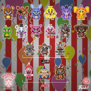 fnaf pizzeria simulator figures