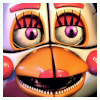 El Tīo Dave — Funtime Chica in the pose of one of