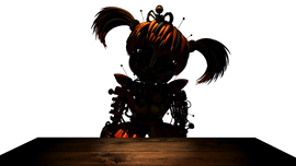 Scrap Baby in the Salvage Room after the beginning minigame.