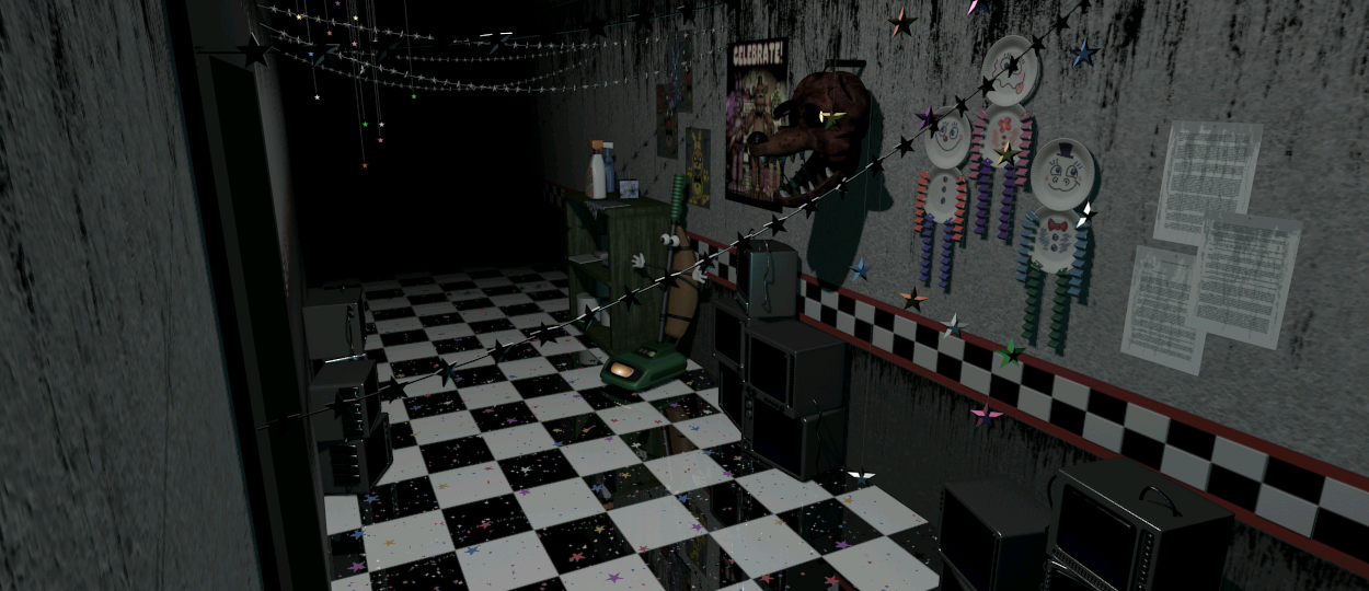 Right Hall | Freddy Fazbears Pizzeria Simulator Wiki | Fandom