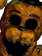 Golden Freddy's mugshot from the Ultimate Custom Night screen.