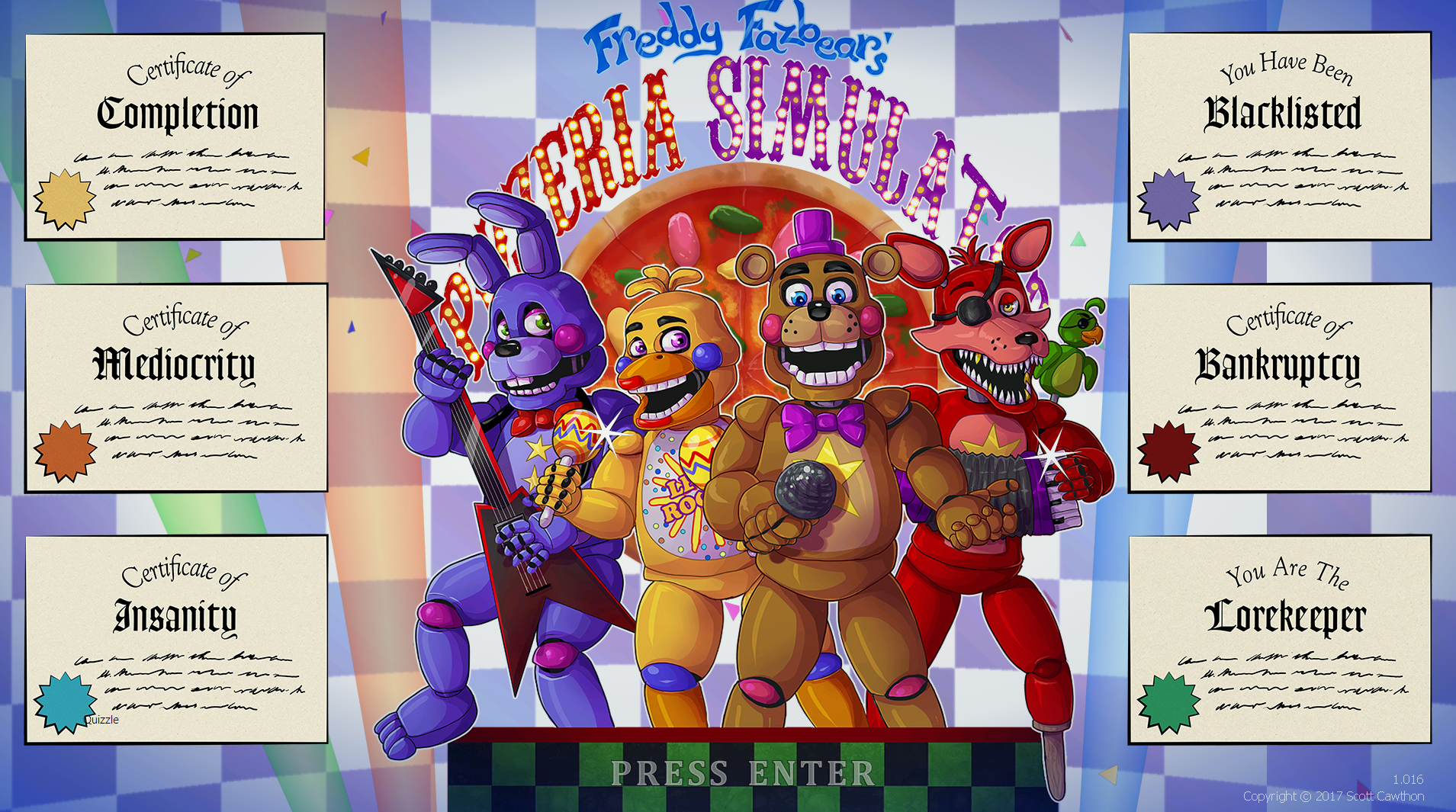 FNaF 6: Pizzeria Simulator