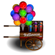 Balloon Cart.