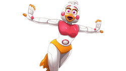 Funtime Chica  Fnaf sister location, Fnaf characters, Mythical creatures  fantasy