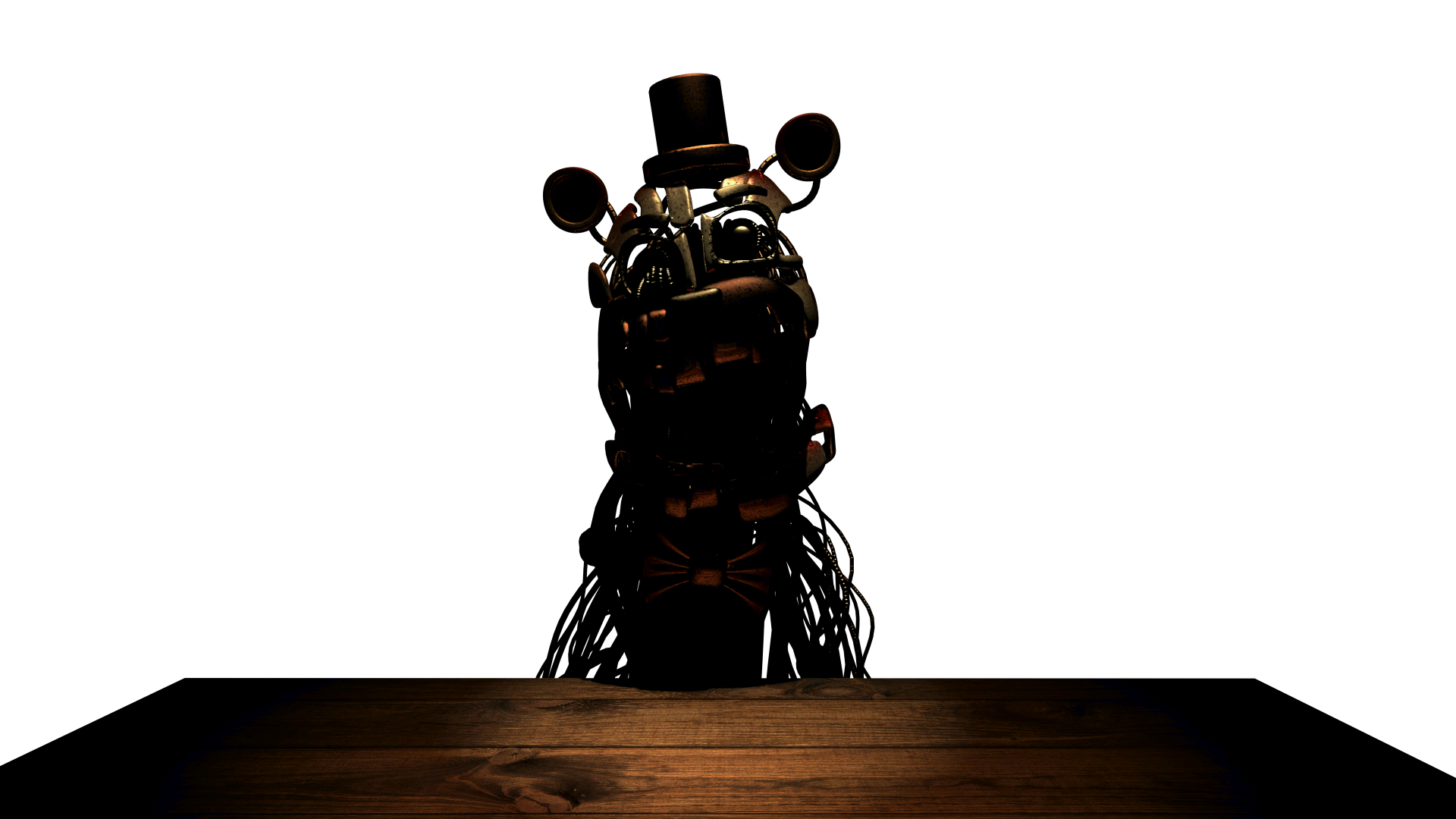 In FFPS, the unused Molten Freddy blueprint was deliberately