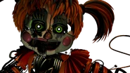 The last frame of Scrap Baby's new jumpscare