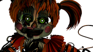 The last frame of Scrap Baby's new jumpscare