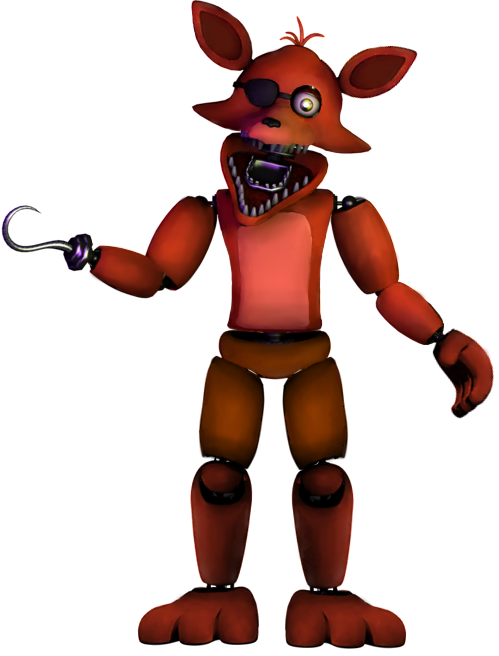 Mangled Withered Foxy transparent background PNG clipart