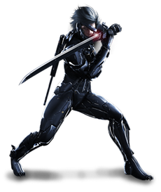 Recently, I have been playing the Metal Gear Solid games. After beating the  third one, I started Metal gear Solid 4. Why is Raiden a robot? Did I miss  a game in