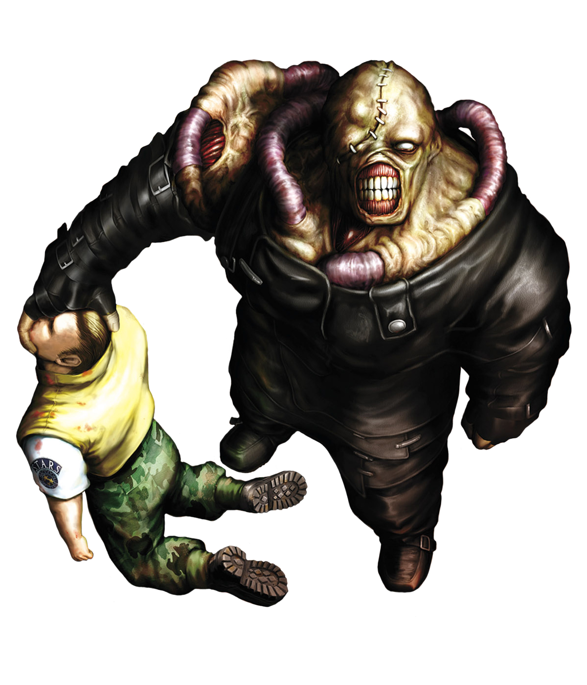 Resident Evil 3 Remake Nemesis characters