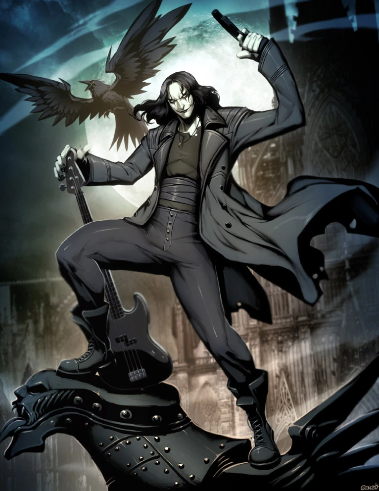 B4原画 crow Crow | FreddyKnifeFingers Wiki | Fandom