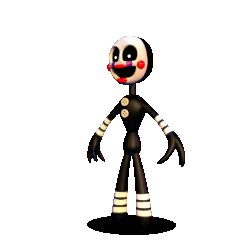 Five Nights At Freddy's 2 4 FNaF World 3 - Marionette - Puppet