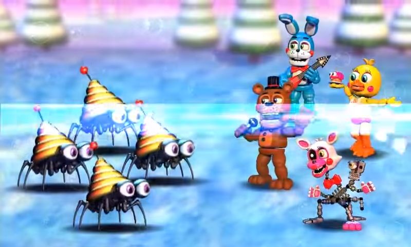 FNAF World Ultimate: Adventure CleanBot Made by Me : r/fivenightsatfreddys