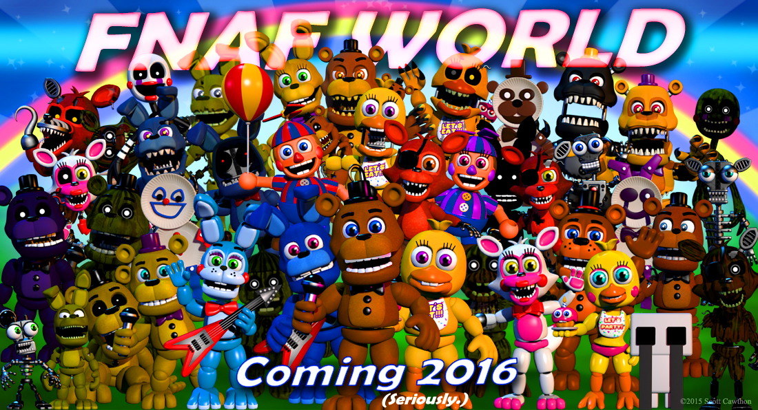 FNaF World Gameplay, Good Old Freddy - video