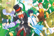 Iwatobi in Wonderland art book poster